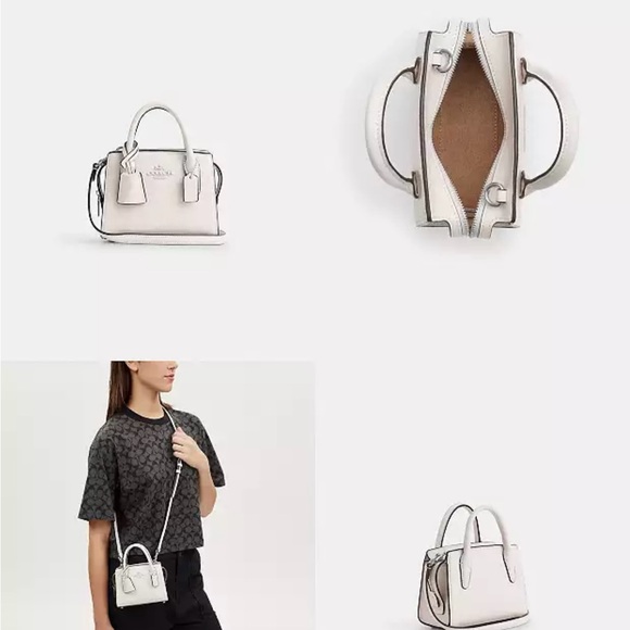 Chalk Coach Andrea Mini Carryall Authentic Coach - Picture 3 of 3